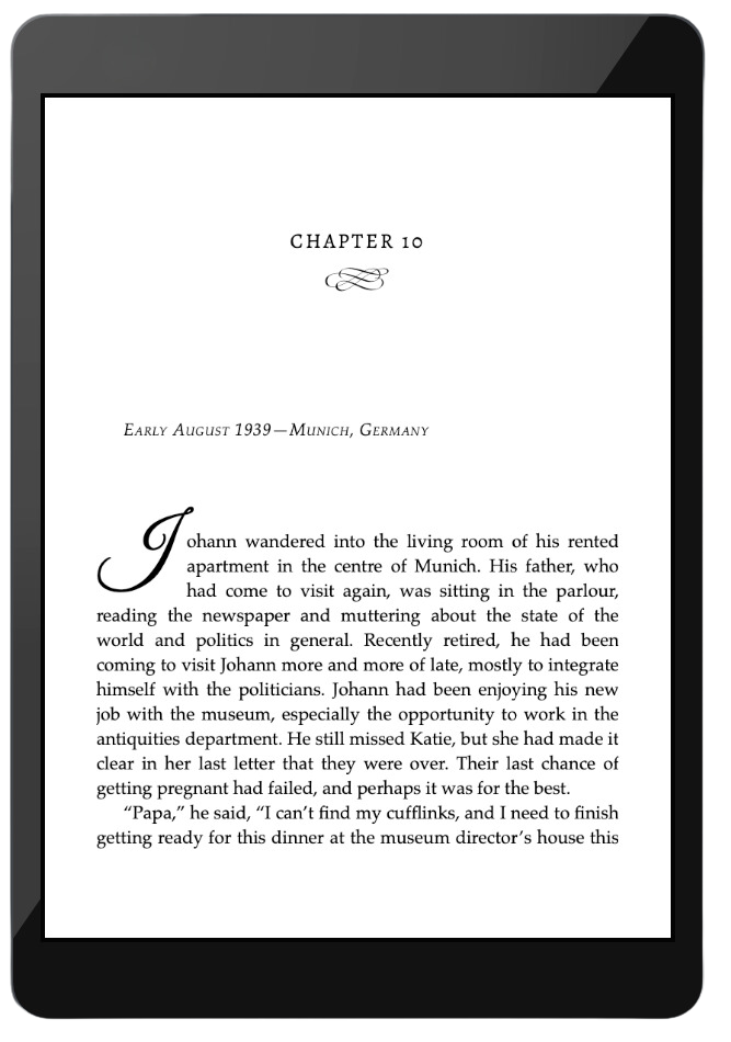 Ebook formatting sample — Tangled Threads by Tia Lionne